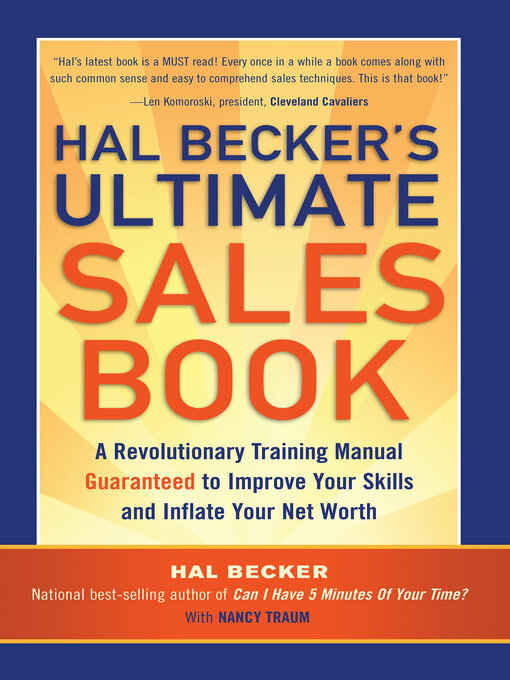 Title details for Hal Becker's Ultimate Sales Book by Hal Becker - Available